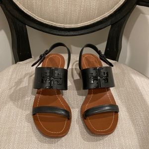 Tory Burch Blocked Heel Sandal 7M